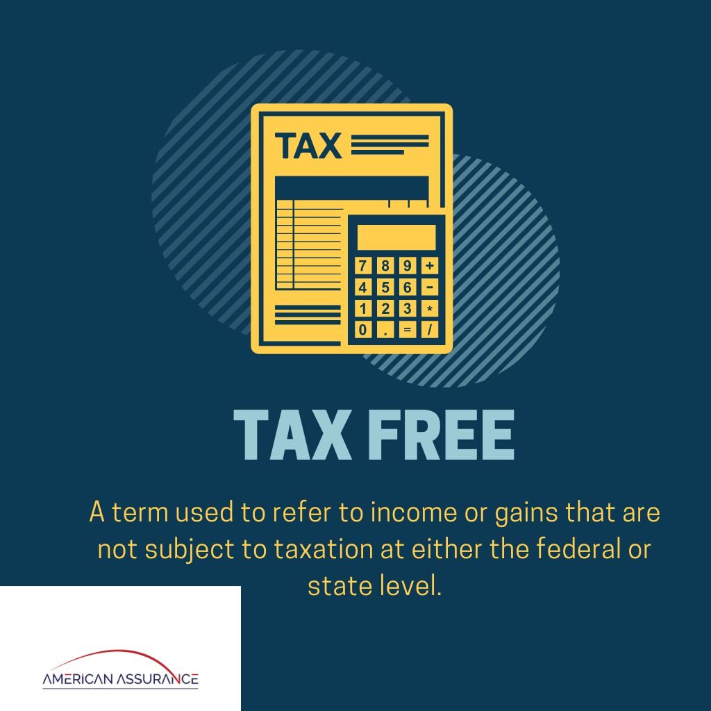 Tax free definition