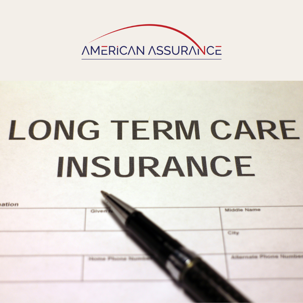 American Assurance Long Term Care Insurance form and paper